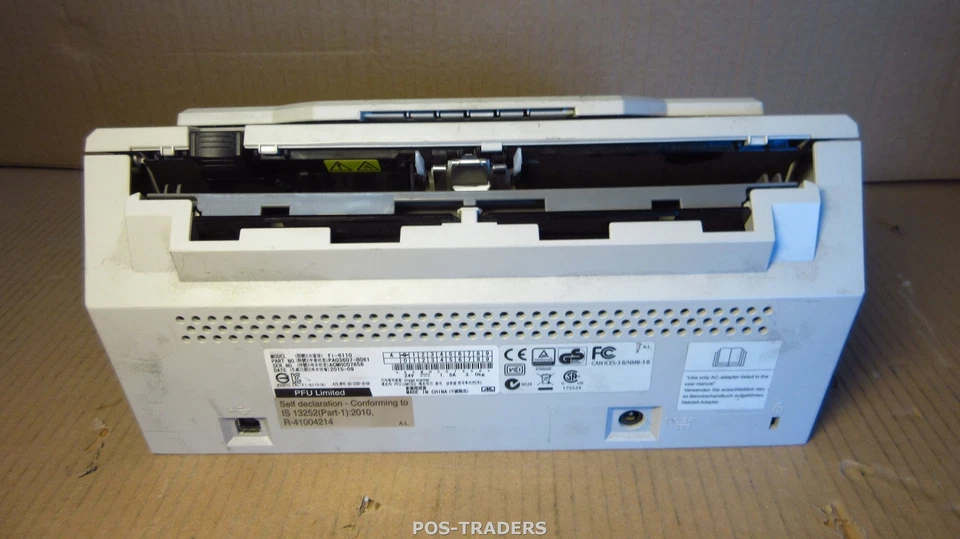 Fujitsu fi-6110 A4 Duplex 20ppm Color Document Scanner 9038 SCANS / NO TRAY - Bild 3 von 4