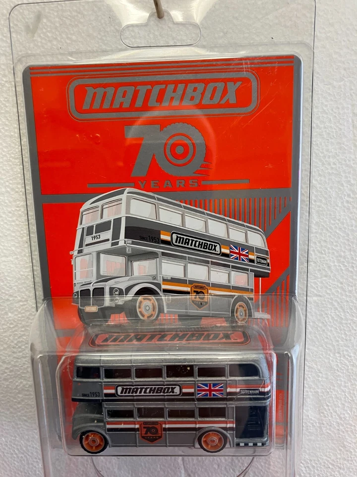 8x Matchbox 70th Anniversary SuperFast (MW-694) LONDON AEC  ROUTEMASTER Bus - Bild 2 von 4