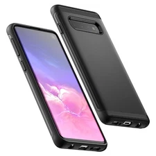 JETech Heavy Shockproof Case for Samsung Galaxy S10, Dual Layer Rugged Cover