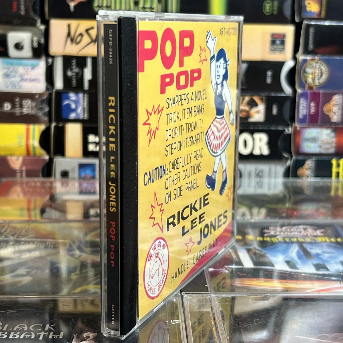 Rickie Lee Jones - Pop Pop 1991 CD Pop Jazz Folk Rock Cover