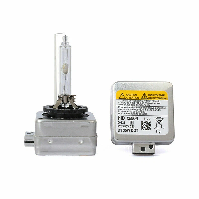 D1S HID Xenon Headlight Light Bulbs OEM Replacement For BMW Audi VW 6000K White - Image 2 of 4