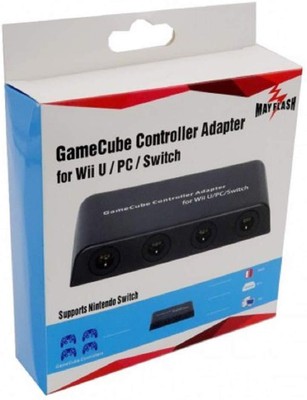 Mayflash Gamecube Controller Adapter For Wii U And Pc Usb 4 Port 1 Pack New Ebay