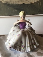 statuina  in ceramica Giovanni Ronzan per Lenci vintage