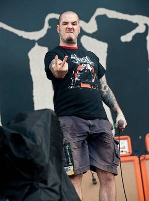 Phil Anselmo from Down live onstage at Download Festival 2011 Doni- Old Photo 4