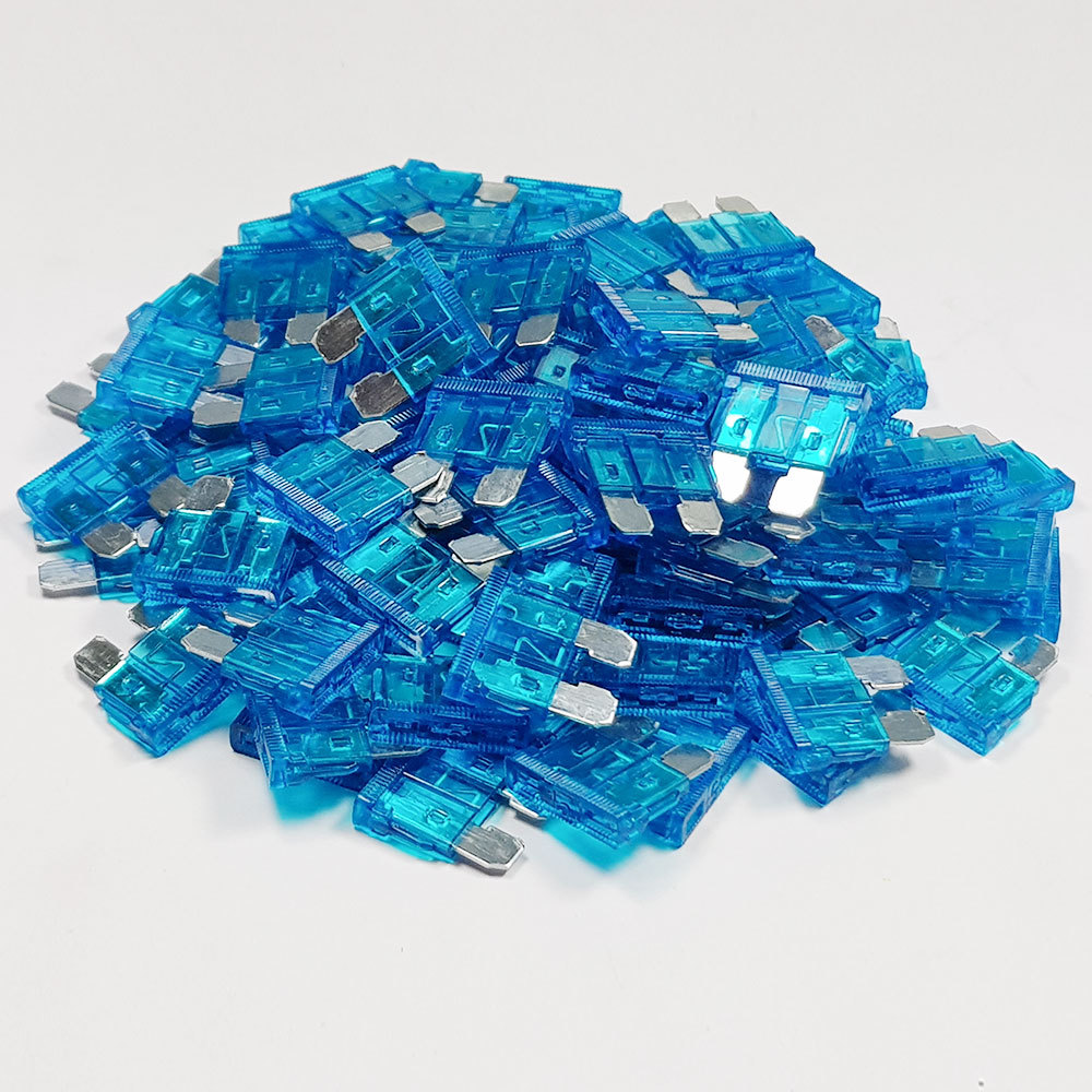 100-Piece 15 Amp ATC/ATO Blade Fuse Assortment - For Car, Truck, Boat, Motorcycle