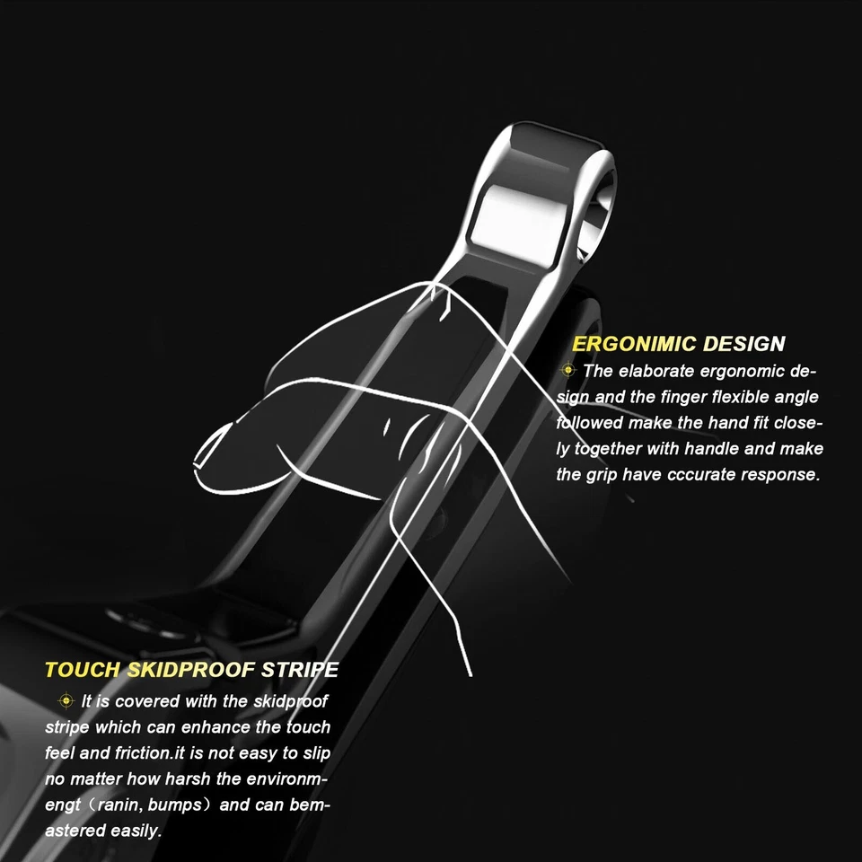 Palanca de embrague de freno de mano plegable extensible para Kawasaki Ninja ZX11 1990-2001 B6 Foto 4 de 4