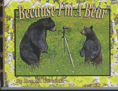 2018 FIRST PRINTING ''BECAUSE I'M A BEAR'' SIGNED BY AUTHOR (SELF-ESTEEM BOOK)