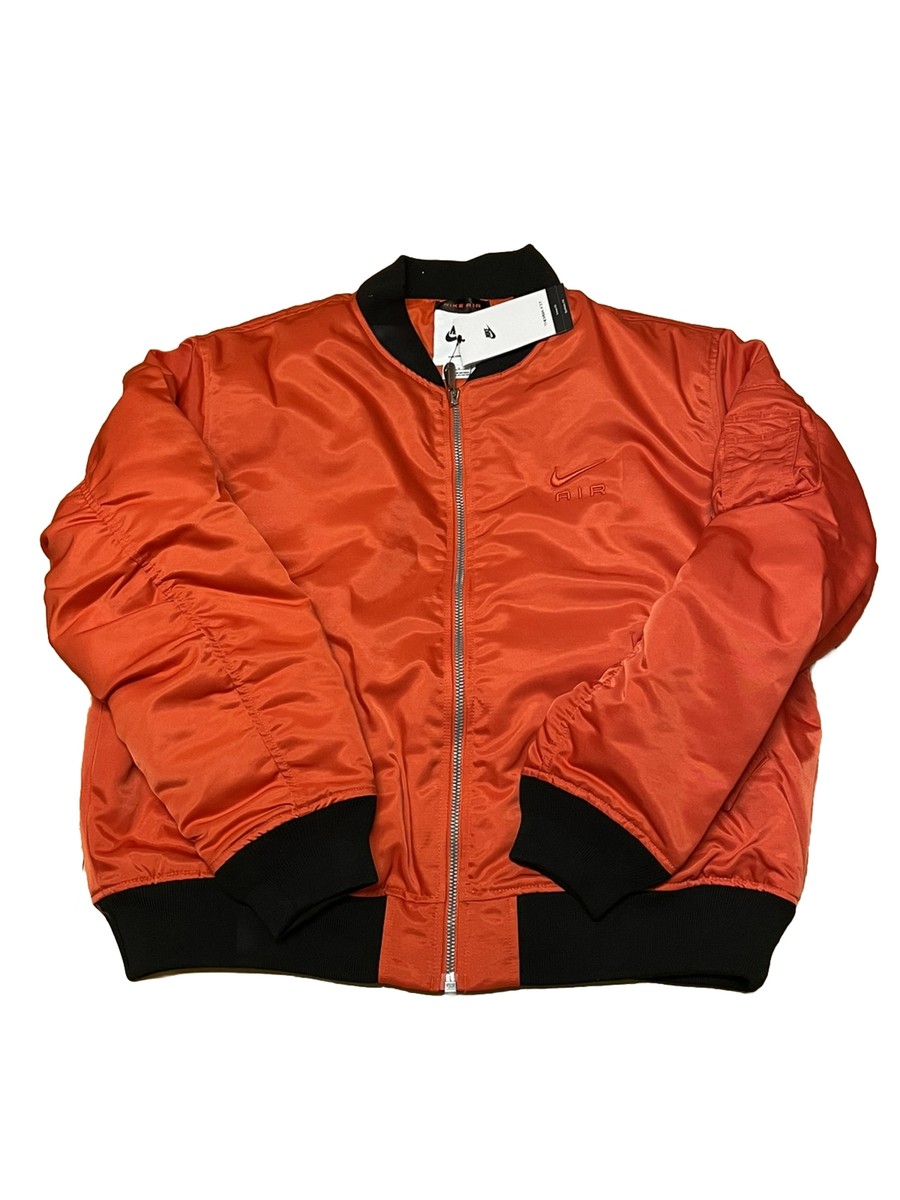 red nike bomber