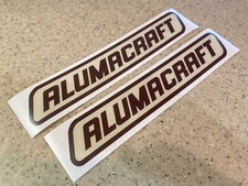 AlumaCraft Vintage Fishing Boat Decals 12