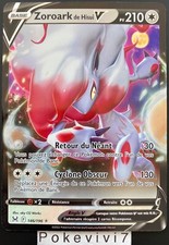 Carte Pokemon ZOROARK 146/196 V Ultra Rare Epée et Bouclier 11 EB11 FR NEUF