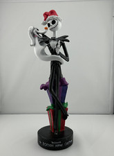 NIGHTMARE BEFORE CHRISTMAS JACK SKELLINGTON  ZERO 12" STATUE - NWT