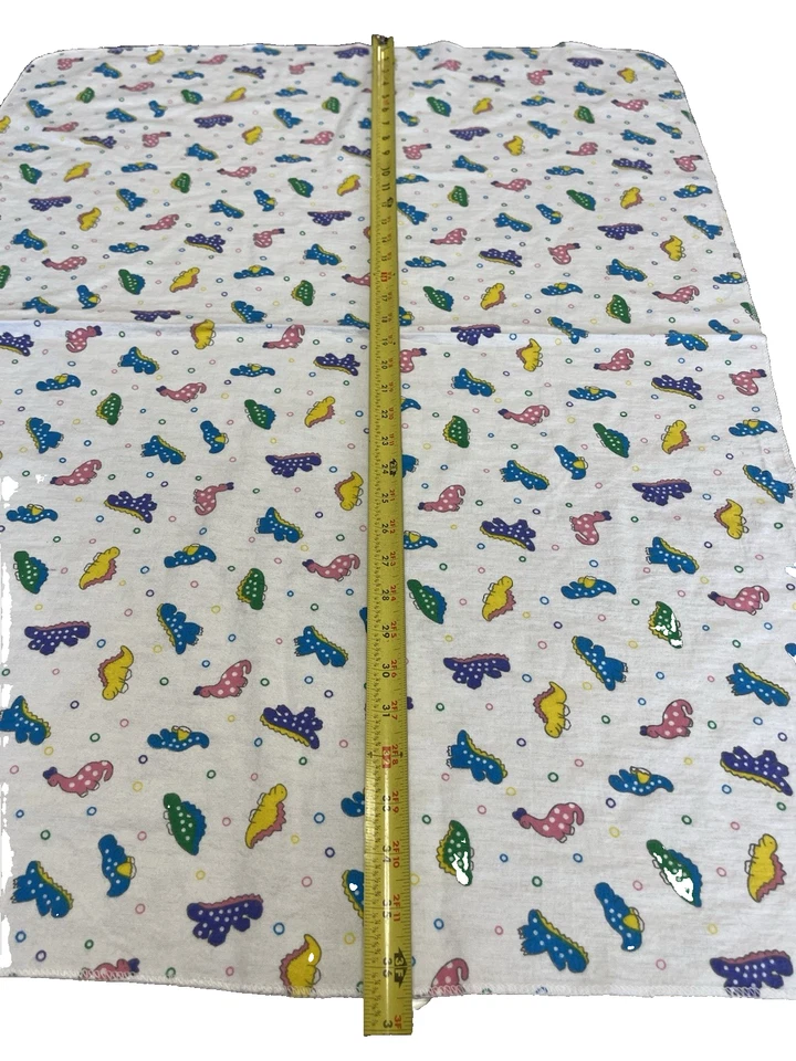 Manta de recepción de dinosaurio Medline vintage franela envoltura Foto 4 de 4