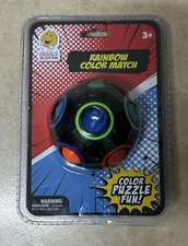 Giggle Zone Rainbow Color Match Puzzle Ball Novelty Toy Sealed