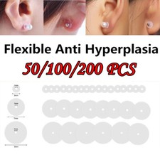 Silicone Piercing Healing Discs Flexible Anti Hyperplasia Saucer For Ear Stud
