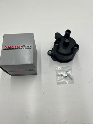 (QTY 6) MasterPro Ignition Distributor Cap 2-4976 Black, Made in China