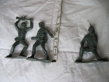 Tim Mee Vintage 5" Green Army Men Soldiers Various Poses 1340