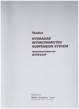 Moulton Hydragas Interconnected Suspension System booklet - 1977