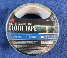 Digital Camouflage Cloth Tape Survivor Series OD-T225DTC  16'