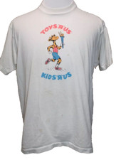 Vintage Toys R Us Geoffrey T Shirt Single Stitch Olympic Torch VTG Mens Size XL