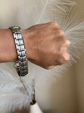 Gorgeous Magnetic Bracelet Men Women Renew Energy Balance Power Enhance Calm Joy
