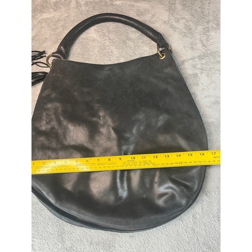 Cartera de cuero negra Chen & Derrington - Imagen 6 de 7