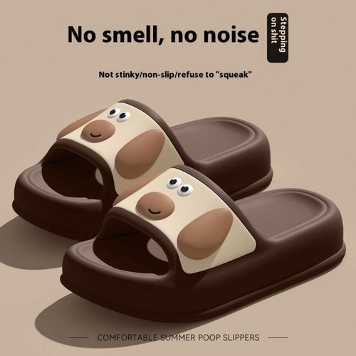 Cute Cartoon Dog Slippers Non-slip Floor Bathroom Slipper Summer Women's House S - Picture 35 of 93