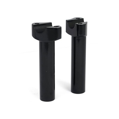 RISER Straight altezza 5-1 / 2 '' allumino nero compatile con cover di serie