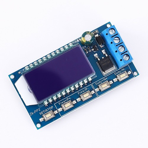Dual Mode LCD Adjustable PWM Pulse Frequency Signal Generator Module Duty Cycle - Picture 3 of 12
