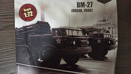 BM-27, Military USSR 1980, Plastic Model Tank 1:72, NIB - Picture 6 of 6