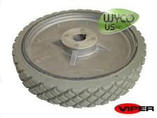OEM SCRUBBER WHEEL, 8", 3/4" AXLE, VIPER FANG 20T SCRUBBER, VF82208, 16F