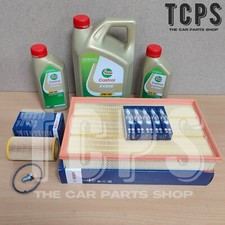 TO FIT AUDI RS3 2.5 TFSI MK3 BOSCH SERVICE KIT BOSCH PLUGS AIR & OIL 7L CASTROL