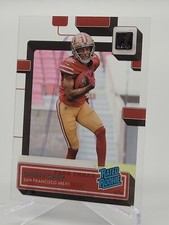 2022 PANINI DONRUSS CLEARLY DANNY GRAY BASE RATED ROOKIE CARD SAN FRAN 49ERS 83