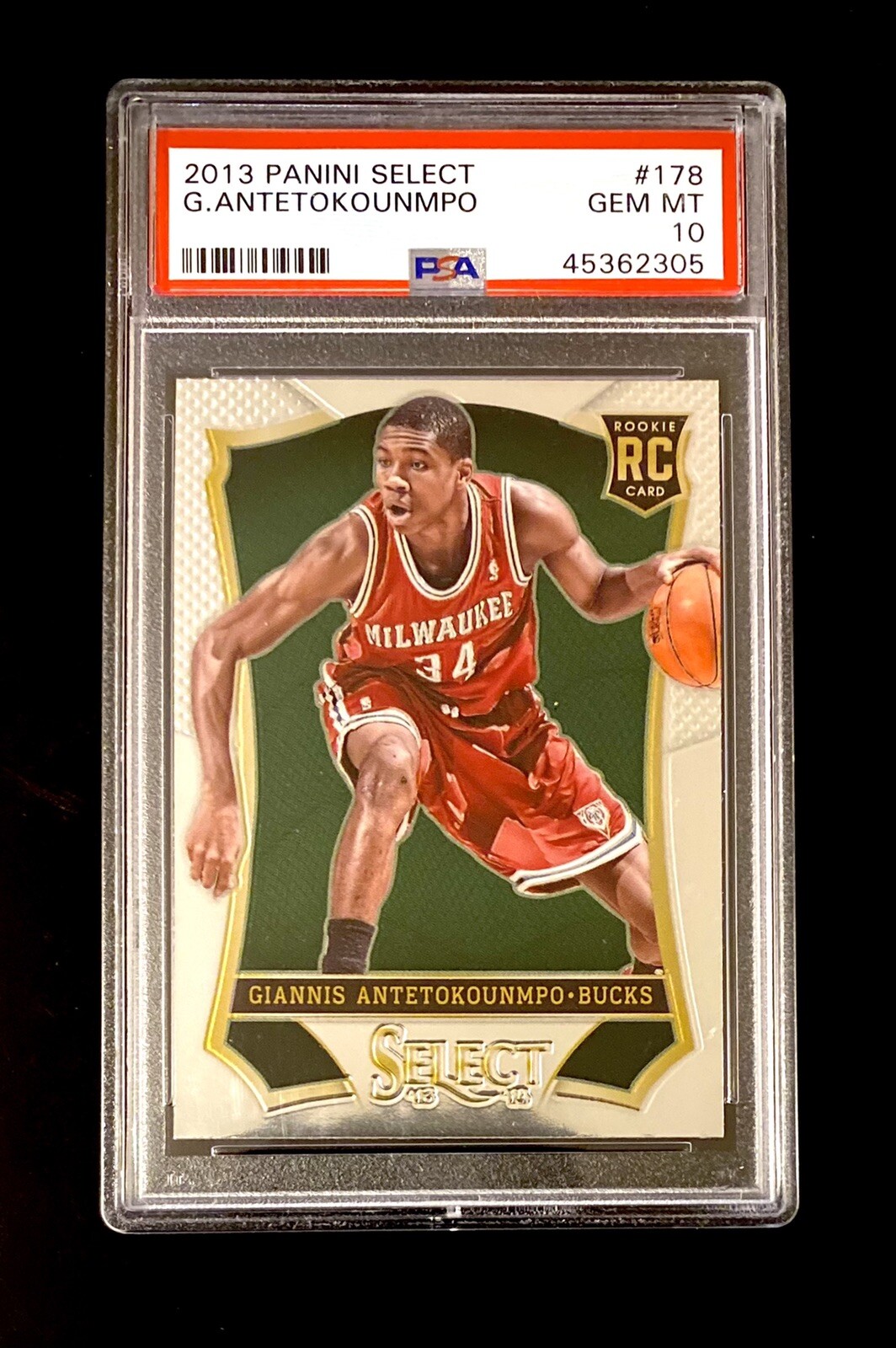 2013-14 Select Giannis Antetokounmpo Rookie RC PSA 10 | eBay