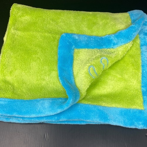 Nojo Little Bedding Green Blue Baby Blanket Octopus Orange Starfish Lovey - Picture 3 of 4