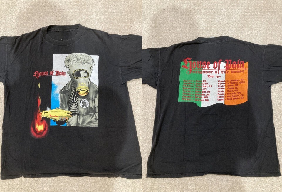 House of Pain GEM 1994 Neighbor Of The Beast Tour T-Shirt Unisex Tee S-4XL ZL391