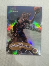 1999-00 Fleer Mystique New York Knicks Basketball Card #100 Latrell Sprewell