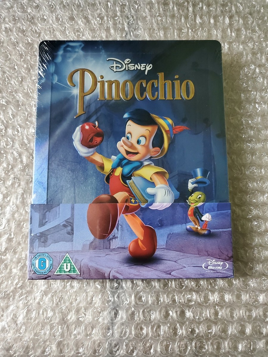 Disney - ピノッキオ DISNEY'S PINOCCHIO (1940) STEELBOOK [OOP/NEW/Blu-ray