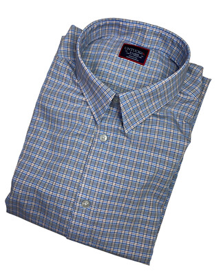 Untuckit Shirt Mens X-Large Button Down Slim Fit Long Sleeve Wrinkle Free