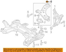 CHRYSLER OEM 15-23 Compass Suspension Components-Lower Cntrl Arm Nut 6511778AA