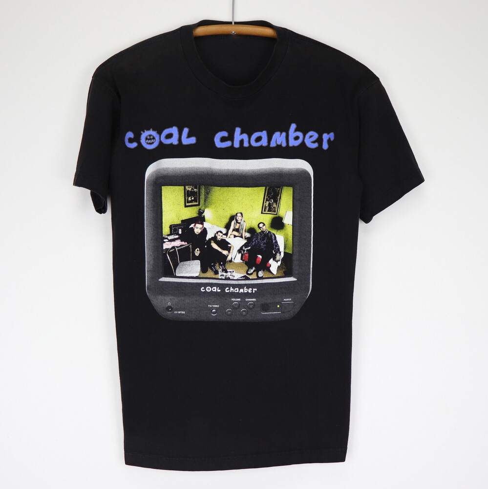 Vintage Coal Chamber Band Music T-Shirt Classic Black Men Unisex S-4XL QE752