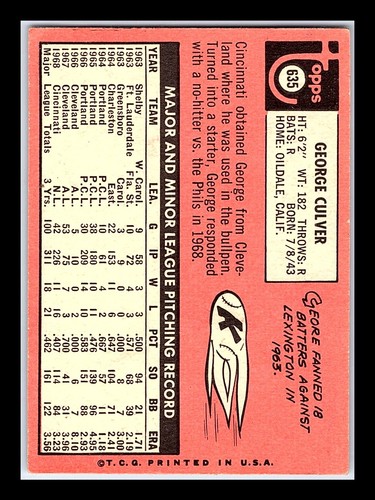 1969 Topps Baseball Cards - You Pick - aaalvins - Picture 113 of 115