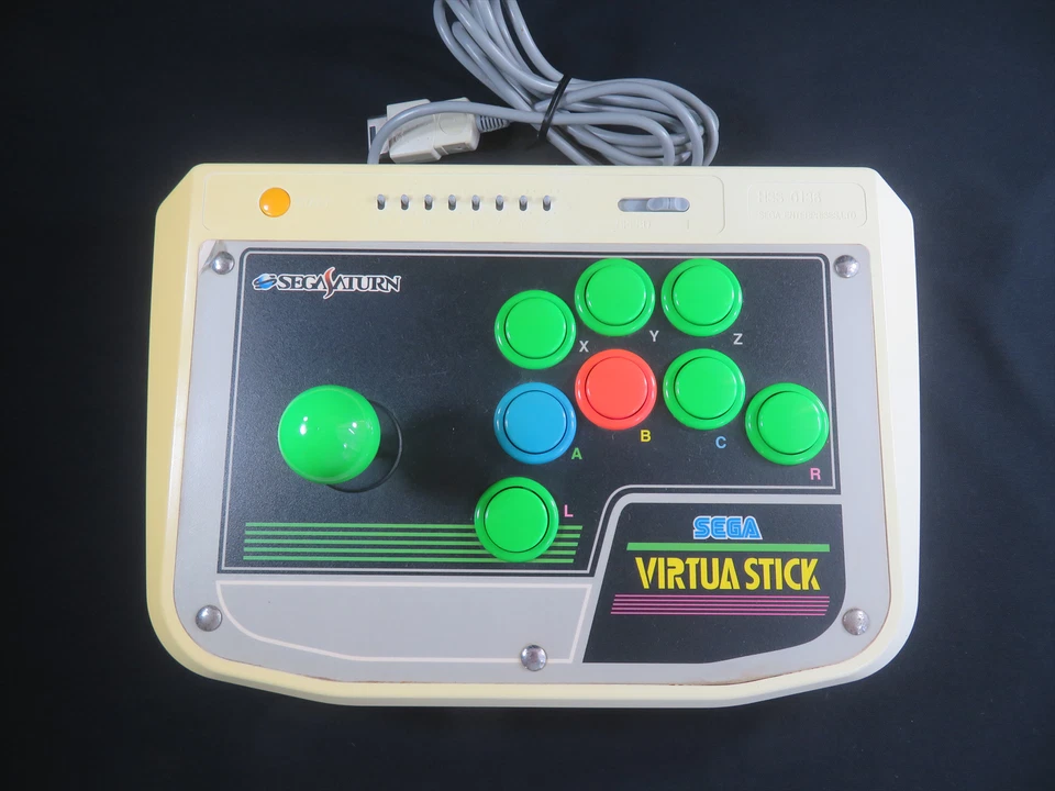 Controlador joystick virtua stick Sega saturn SS Joy Japón probado en caja HSS-0136 Foto 2 de 4