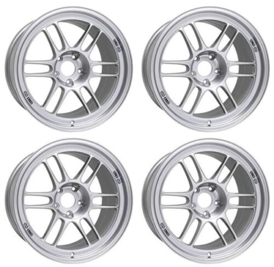 ENKEI GENUINE OEM 16x7.0 +35 5x114.3 Enkei RPF1 Silver One Piece