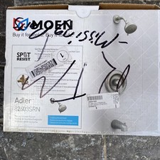 Moen Adler 82603SRN Posi-Temp Tub/Shower Trim Package Brushed Nickel.MSRP 364.60