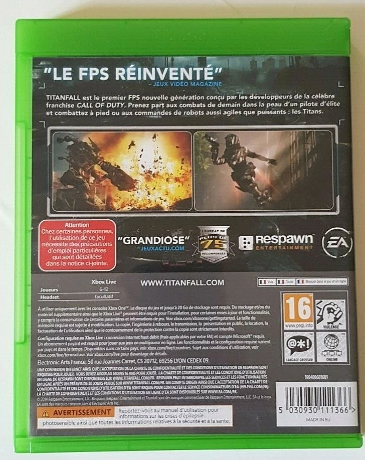 Titanfall - Microsoft Xbox One, photo 3 sur 3