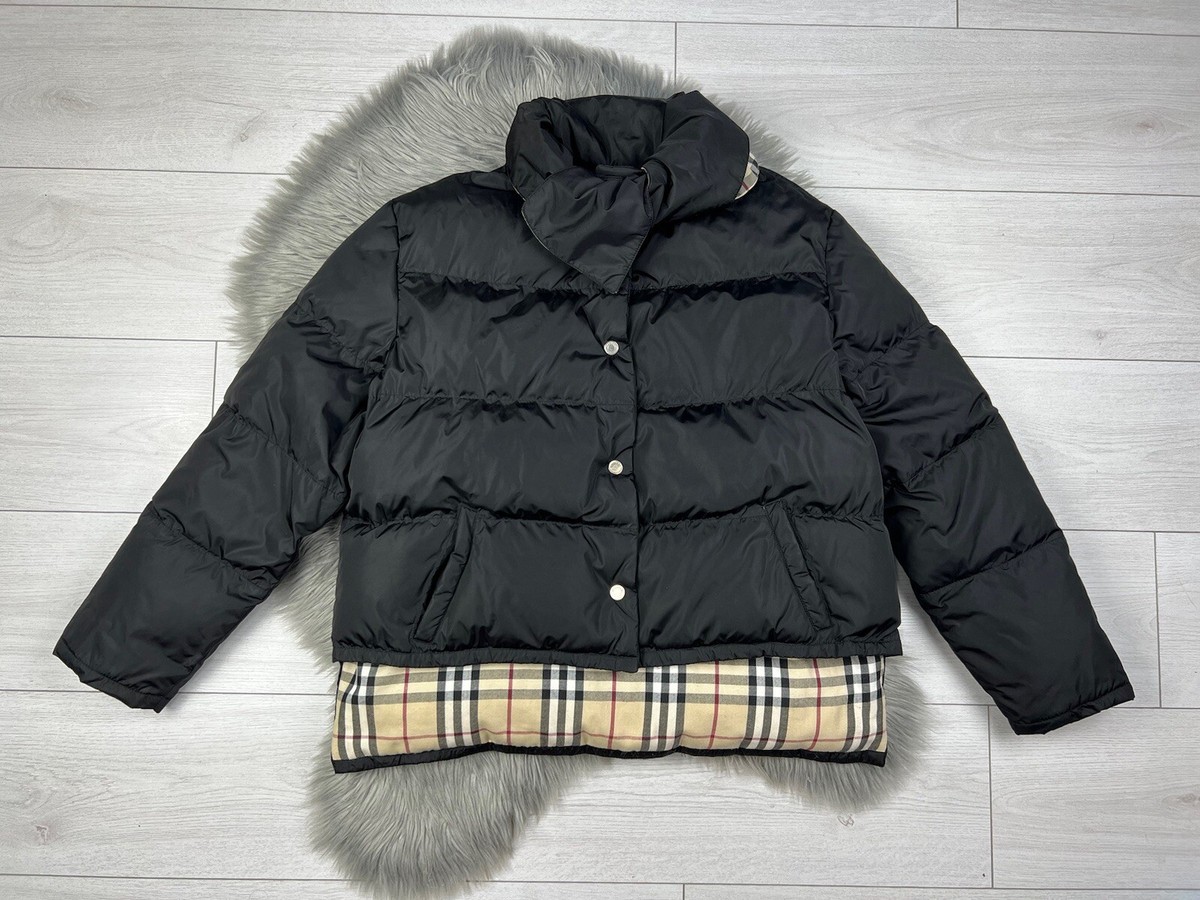 Burberry London Black Down Jacket Women's size - 46 | eBay