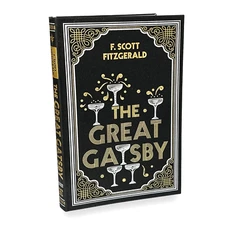 THE GREAT GATSBY by F. Scott Fitzgerald DeluxeFlexi-Bound Imitation Leather Book