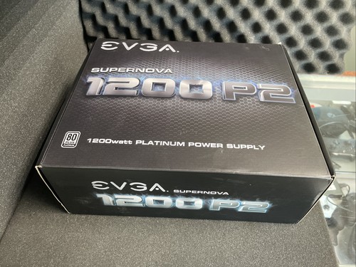 EVGA SuperNOVA 1200 P2 1200W 80 Plus Platinum Power Supply - Black - Picture 1 of 7