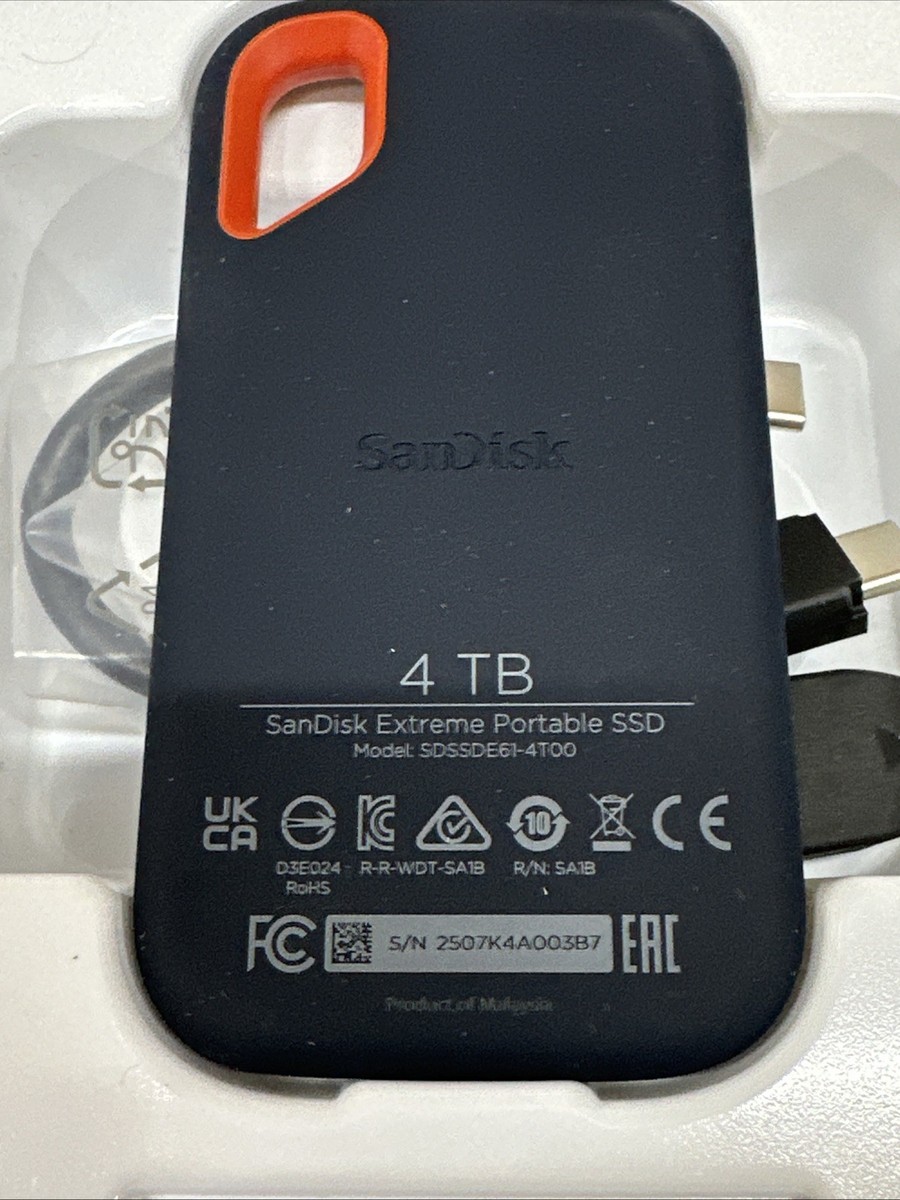 SanDisk Extreme Pro 4TB USB ポータブルSSD Amazon.com: SanDisk Extreme PRO Portable 4TB USB 3.2 Gen 2