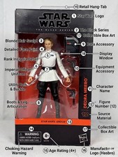 Star Wars Andor Black Series - Dedra Meero  12 Action Figure
